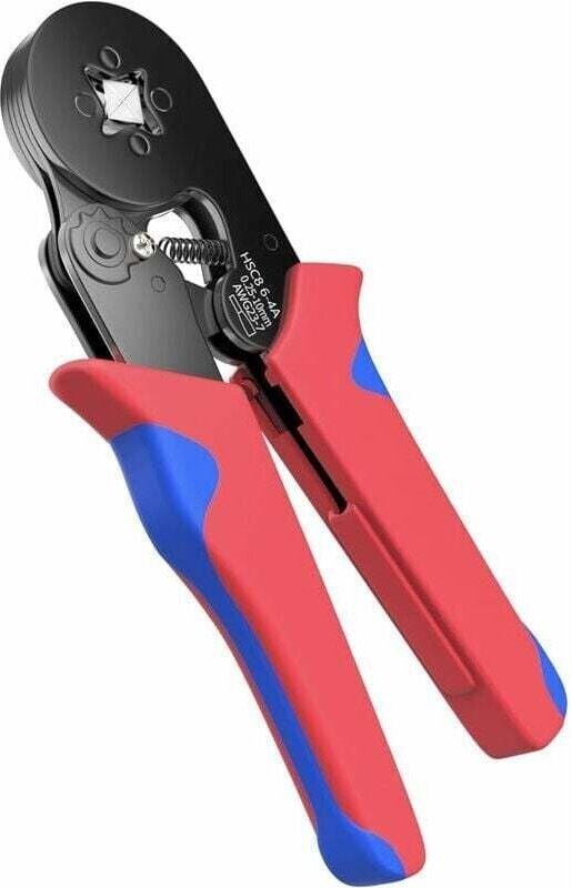 Crimpzange für elektrische Anschlussklemmen 0,25 mm² - 10 mm² Crimpwerkzeug für Elektriker Selbsteinstellende Crimpzange...