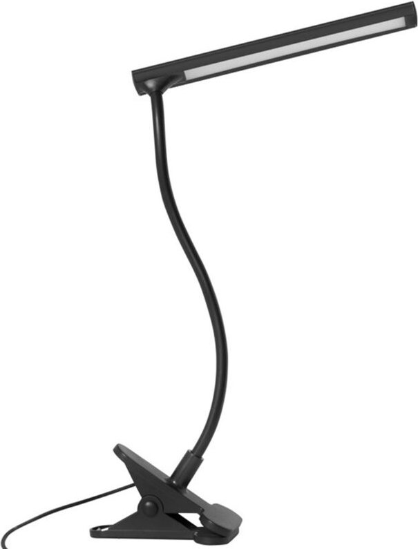LED-Schreibtischlampe mit Klemme, tragbar, 360 Grad verstellbar, Leselampe, Augenschutz für Zuhause und Studentenwohnhei...