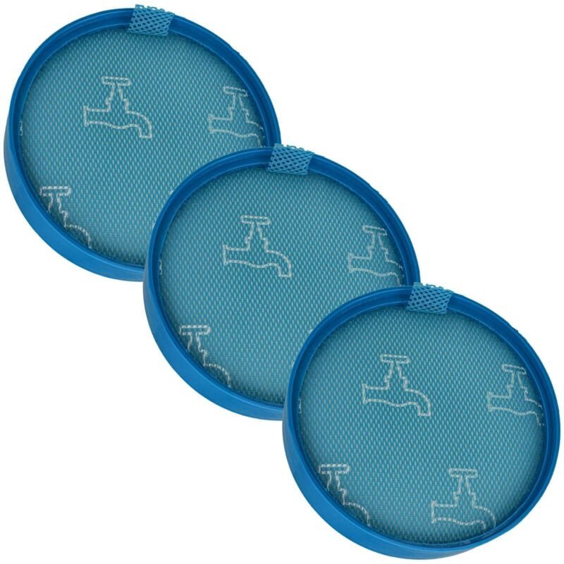 3x Vormotorfilter kompatibel mit Dyson DC20, DC21, DC19, DC29 Staubsauger - Motorschutzfilter, Abwaschbar - Vhbw