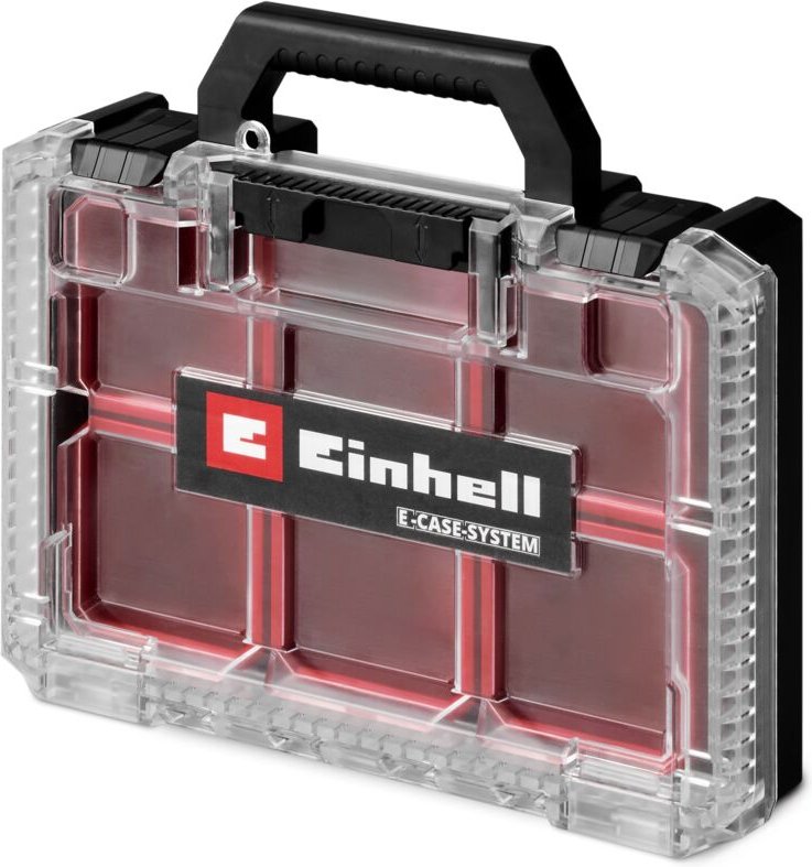 Original Einhell E-Case Half Size Sortierbox (passend für Standard E-Cases mit Half Size, Half Size E-Cases und E-Case A...