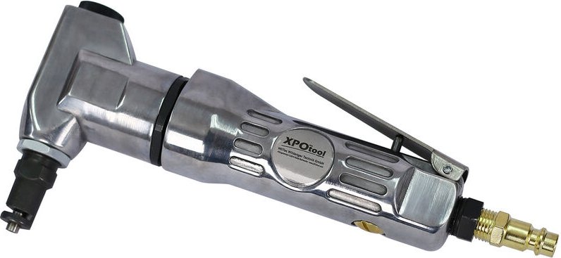 Wiltec Druckluft Blechschere 3500U/min Blechknabber bis 1,3 mm Schnitttiefe Blechnibbler 170l/min