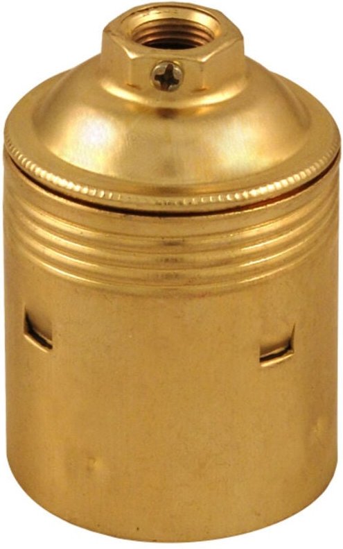 Onlex e27 Lampenfassung aus Messing