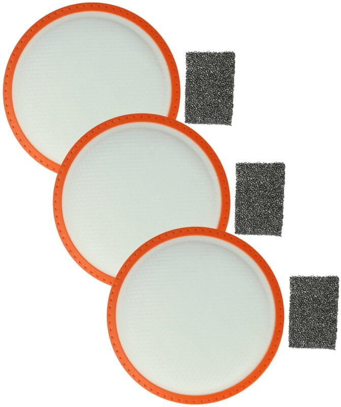 6x Filter Ersatz für Dirt Devil 2288002 für Staubsauger - Vhbw