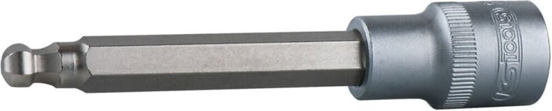 1/2' Bit-Stecknuss Innensechskant mit Kugelkopf, lang, 8 mm, 200 mm