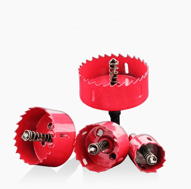 Lochsäge 80 mm M42 mit Sechskantadapter für Eisen, Aluminium, Trockenbau, Rohre, Kunststoffmetalle, 1 Stück