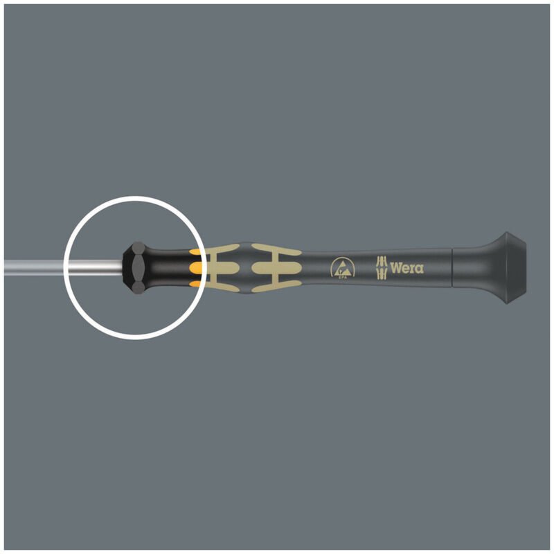 Wera 1567 TX ESD Kraftform Micro Schraubendreher, TX 2 x 40 mm