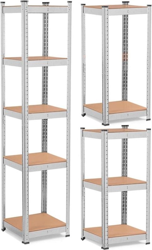 Lagerregal aus Metall 180 x 40 x 40 Humberg 4819