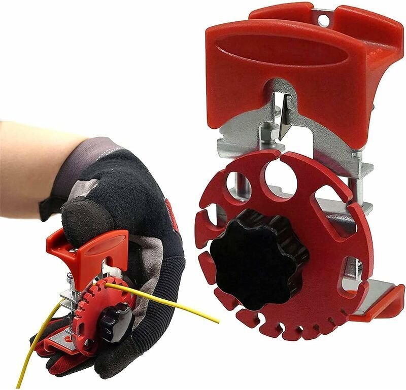 Denudeur Cable Electrique Manuelle multifonctionnelle Machine à dénuder Le cuivre à Main avec Profondeur réglable, Facil...