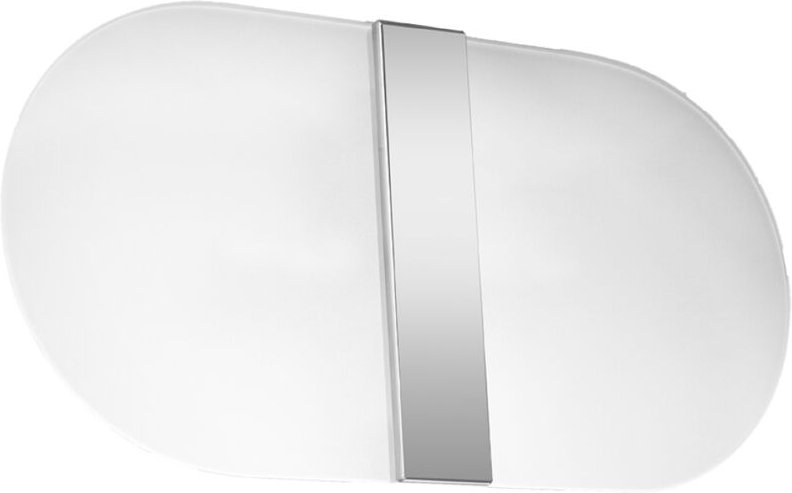 Sollux Lighting Salia Wandleuchte, Weiß, Chrom, 2x G9