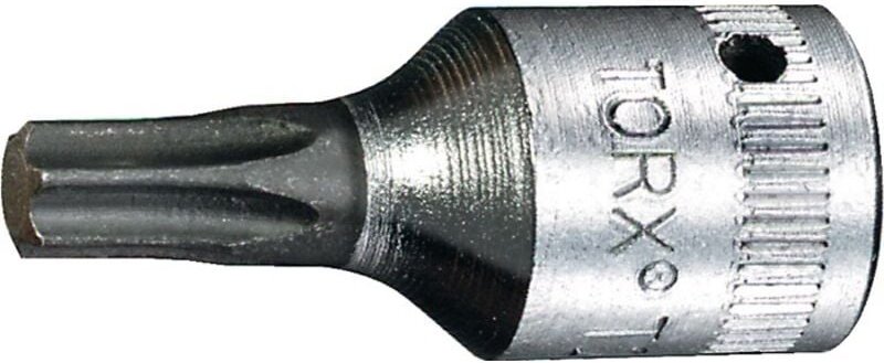 44 ktx t 25 01350025 Innen-TORX Steckschlüssel-Bit-Einsatz t 25 1/4' (6.3 mm) - Stahlwille