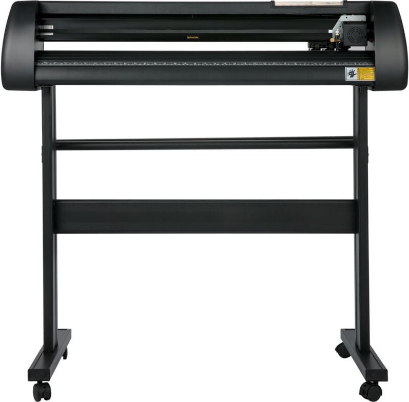 34' Vinyl-Schneideplottermaschine, 870 mm Papierzufuhr, Schilderherstellungsmaschine mit Ständer und Signmaster-Software...