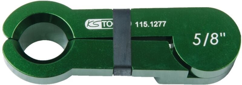 Scheren-Entriegler, Alu grün, 5/8'