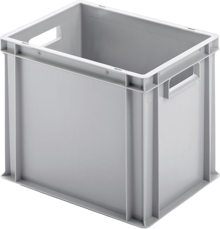 75044 Universal Kunststoffbox geschlossen (b x h x t) 400 x 320 x 300 mm Grau 1 St. - Alutec
