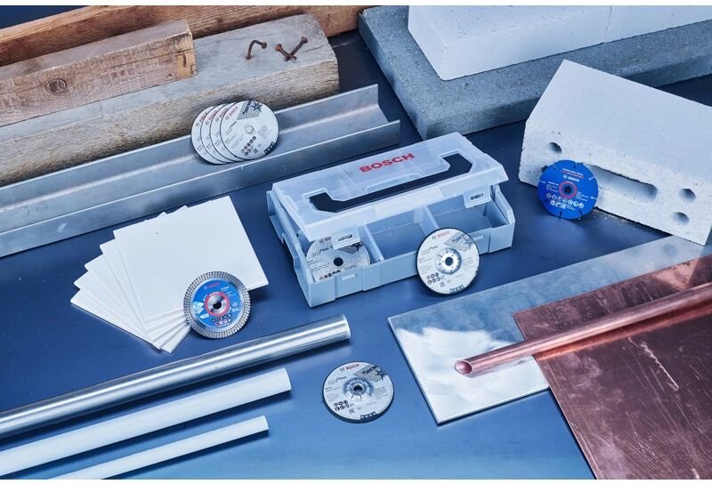 Expert 76mm Trennscheiben Aktionsset inkl. Mini L-Boxx - Bosch