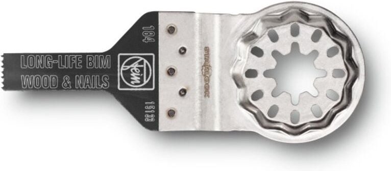 E-Cut Long-Life-Sägeblatt Starlock Holzverzahnung Bi-Metall 50x35 VE3 - Fein