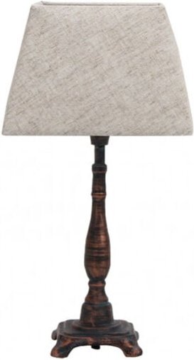 Thumbnail - Cyclid Tischlampe 1xe27 braun rustikal 38x2020 cm