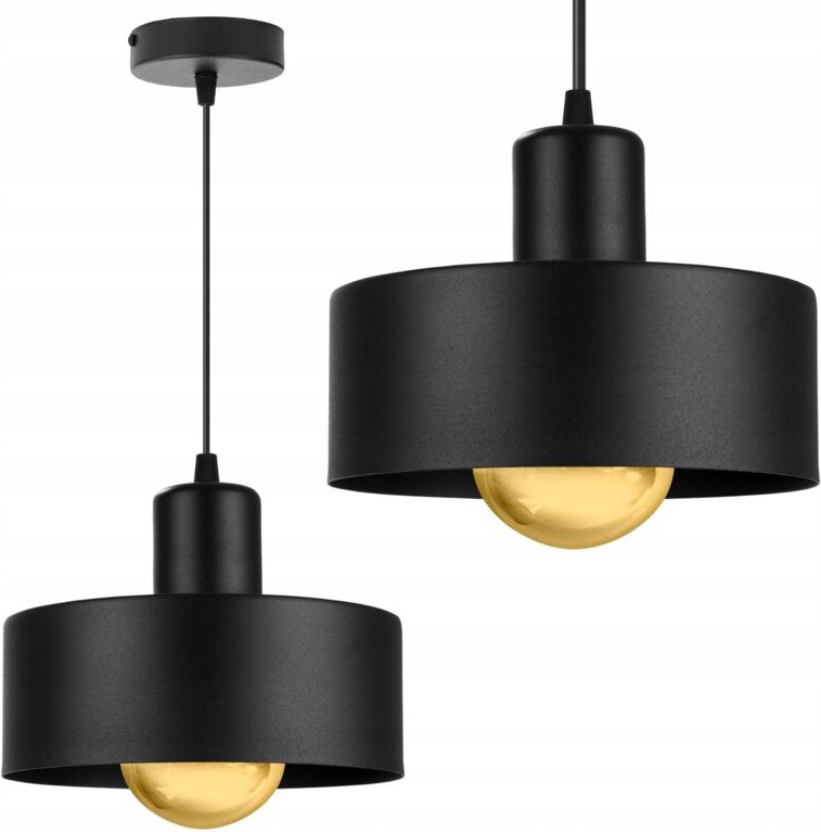 Moderne Deckenhängelampe, Metall-Lampenschirm