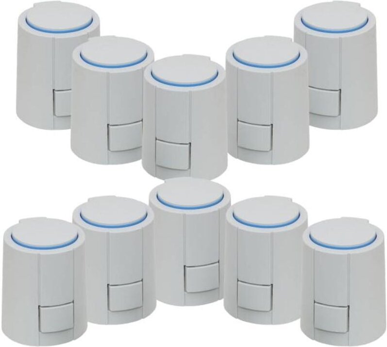 Möhlenhoff - Stellantrieb Fußbodenheizung 230 v nc Alpha 5 Ventilanpassung VA80 10 Stück