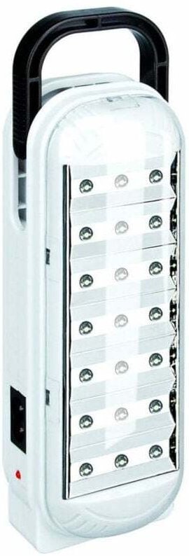 Tragbare wiederaufladbare LED-Notlampe, kaltweißes Licht mit Griff – - Ymyny