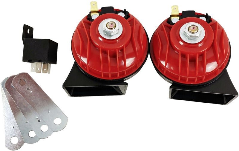 HP Autozubehör 10710 Nostalgie 2-Klang Kompressorfanfare 12 V