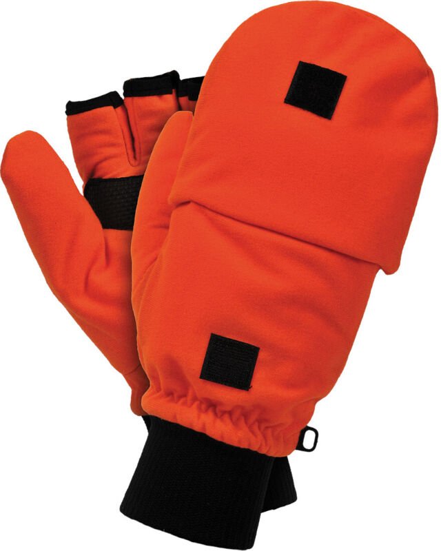 Wattierte Fäustlinge mit Thinsulate Gr. 10 Orange