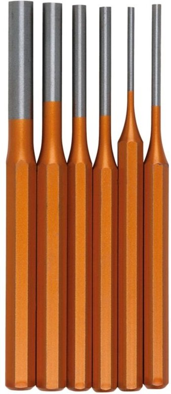 Ks Tools Durchtreiber-Satz, 6-tlg. , 3-4-5-6-8-10 mm