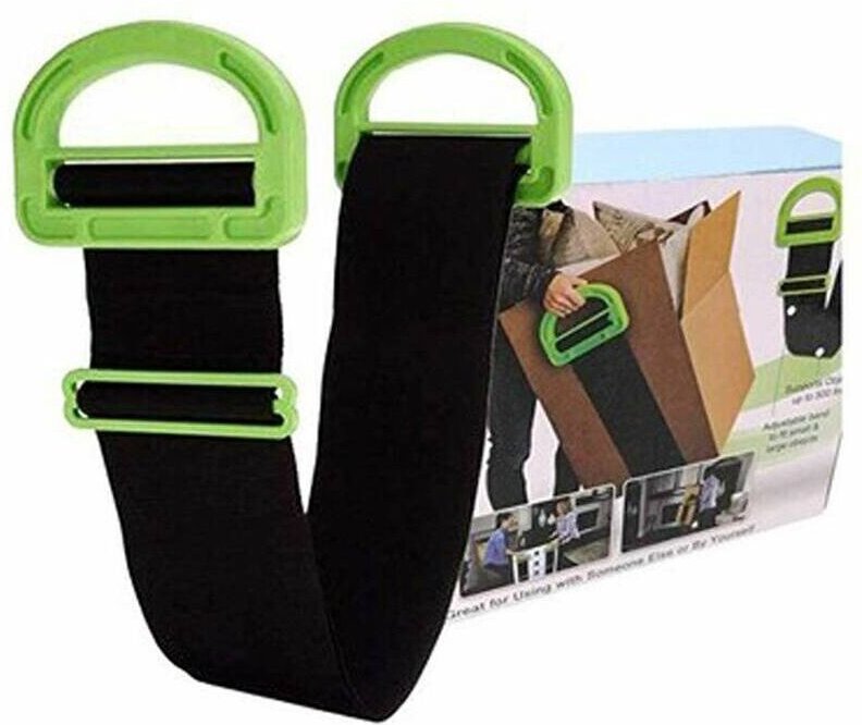 Verstellbare Tragegurte, Hebegurt, Schwerlast-Tragegurt für Möbel, Kisten, Matratzen, Baumaterialien