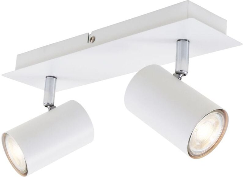 Thumbnail - Briloner - Deckenleuchte Spotleuchte Schwenkbar excl. 2xGU10 40W IP20 weiß Metall