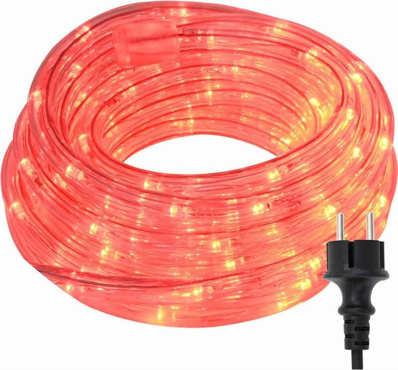 Thumbnail - Lichtseil mit 1200 LEDs Rot 50 m PVC vidaXL