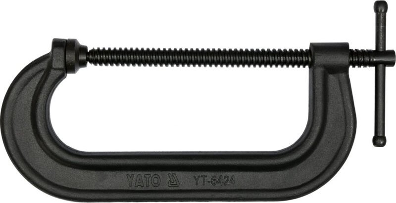 Yato YT-6424 C-Klemme Klemme Schwarz