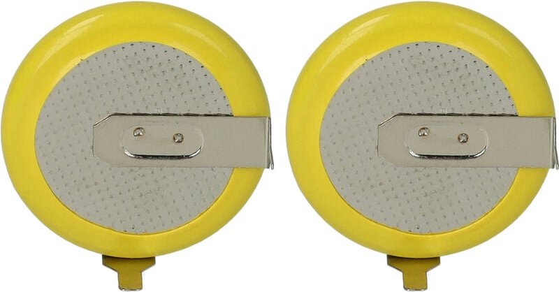 Vhbw - 2x Akku kompatibel mit bmw 3er E90, 3er E46, 1er E87, 1er E82 Autoschlüssel (20 mAh, 3,6 v, Li-Ion)