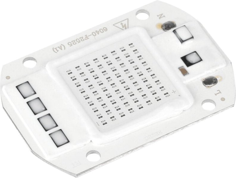 LED-Chip, AC220V 50W 6040 COB-Chip-Lichtquelle Geeignet für DIY-LED-Flutlicht-Scheinwerferlampe(blaues Licht)