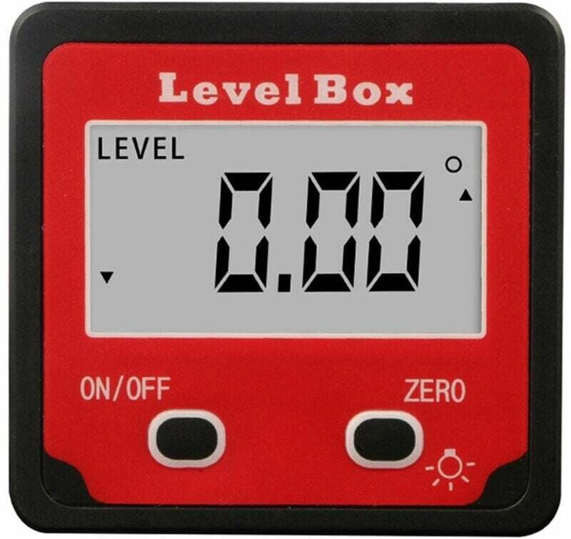Shining House - Digitaler Winkelmesser-Neigungsmesser, für Zimmerei/Bauwesen/Automobilindustrie