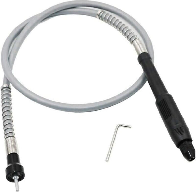 Memkey - Multifunktionale flexible Welle mit 0,3–3,2 mm Schnellspannbohrfutter, flexible Verlängerungsseilwelle für