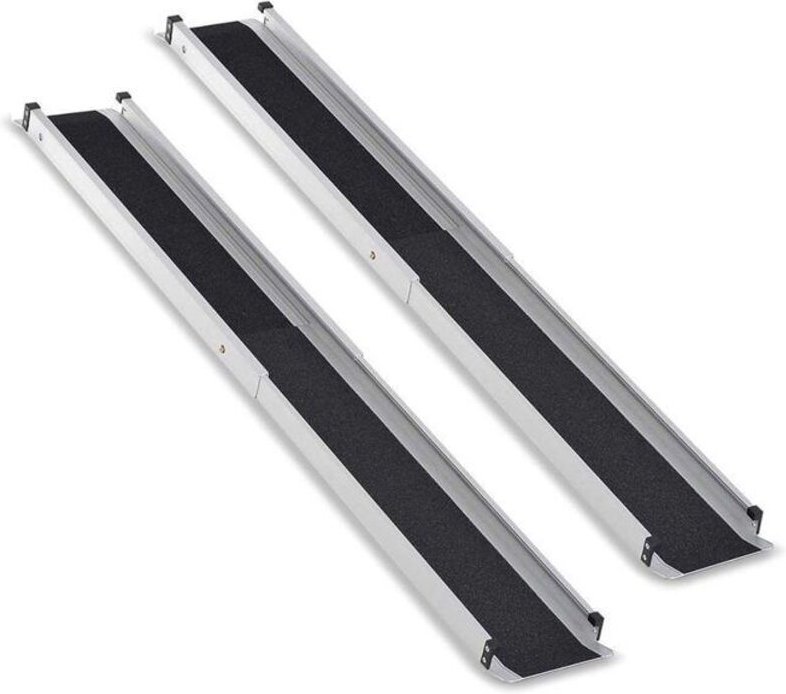 2x Lade rampen für Custom-Motorräder, teleskopisch CB1123