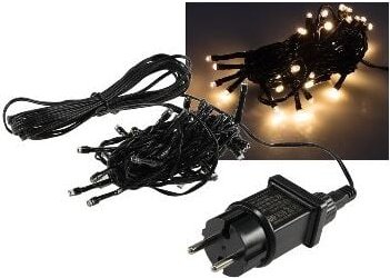 Led Lichterkette Außen 4m, 40 LEDs, IP44