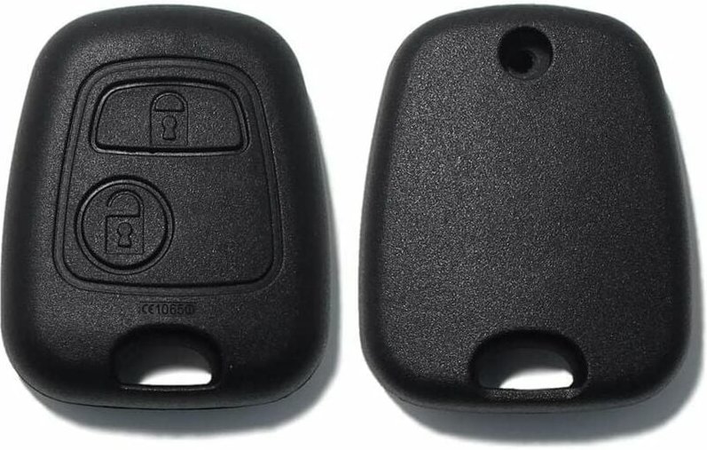 Mumu - Ersatzschlüssel mit Schrauben Fernbedienung 2 Tasten für Citroen C1 C2 C3 C4 C5 Xsara Picasso Saxo Berlingo Toyot...