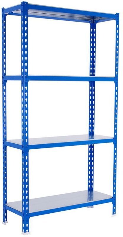 Simonrack SIMONCLICK MEGAPLUS 4 Regale blau/galva