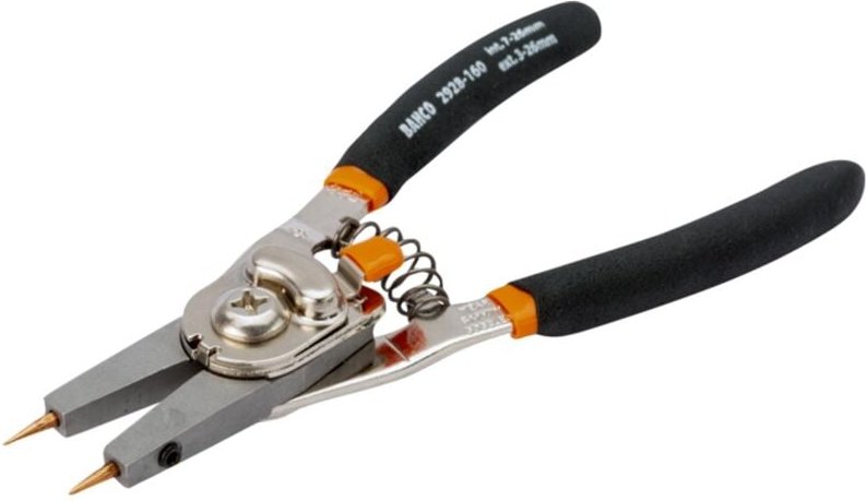 Umkehrbare Innen- und Außensicherungsringzange 250 mm - 2928-250 - Bahco