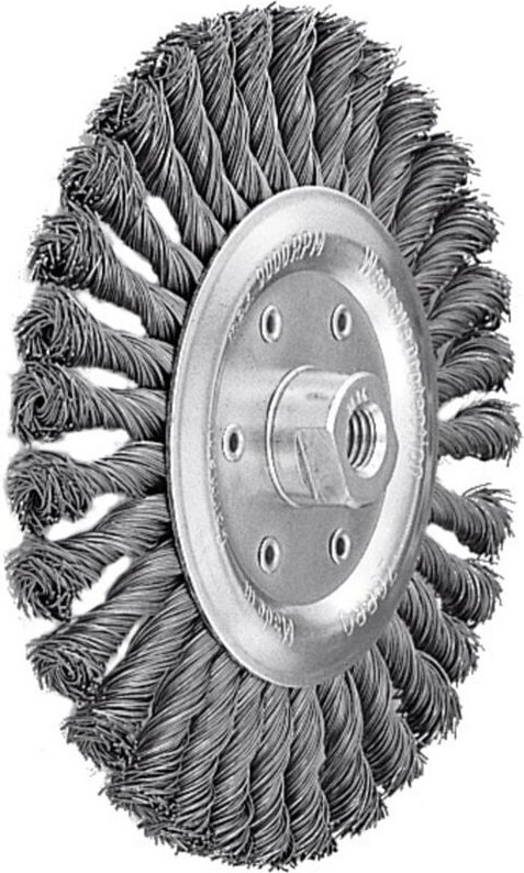 Lessmann Rundbürste Stahldraht 0,50 mm, Bürsten-⌀xBohrungs-⌀ / Gewinde: 178XM14 mm