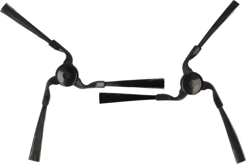 Vhbw - 2x Seitenbürste Ersatz für Yujin Roboter P034, P035 für Saugroboter - Reinigungsbürsten Set, links/rechts, schwar...