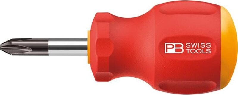 Schraubendreher Stubby PH2x 35mm, SwissGrip - Pb Swiss Tools