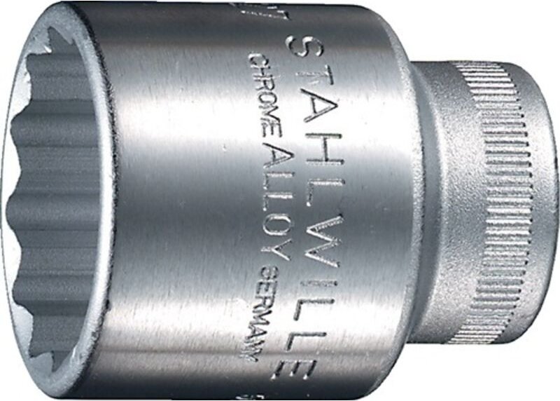 Stahlwille - 50 22 03010022 Doppelsechskant Steckschlüsseleinsatz 22 mm 1/2' (12.5 mm)