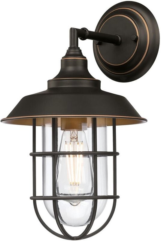 Außen Wandleuchte Iron Hill Bronze Einflammig