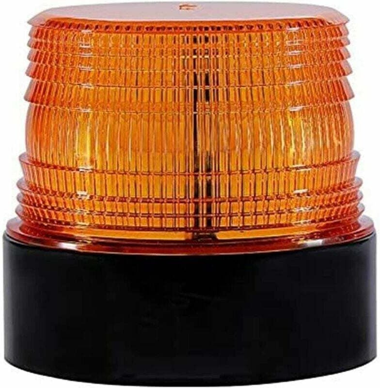 Orange LED Beacon 12V Wireless Strobe Light Magnetische blinkende Notfallsignalleuchten für Auto Fahrzeug