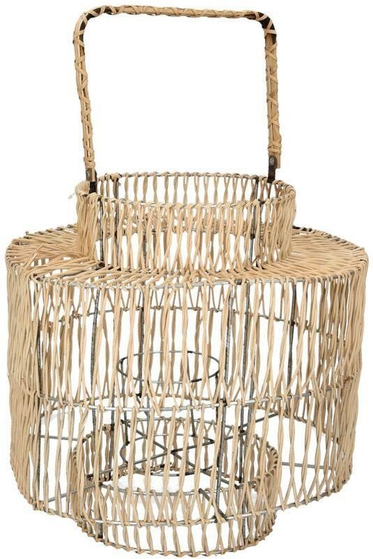 Laterne aus natürlichem Rattan