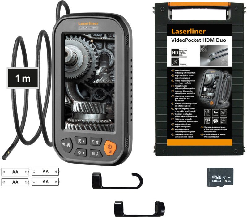 Laserliner - Videoinspektionssystem VideoPocket hdm Duo