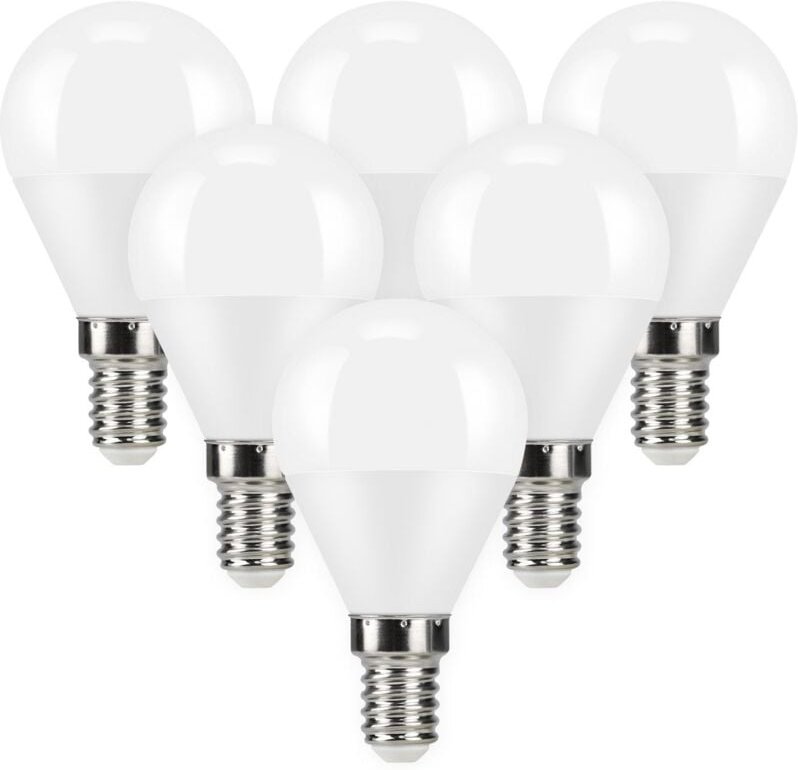 Thumbnail - Gbly - Glühbirne E14 led Warmweiss: 6er Pack 5W Leuchtmittel P45 Lampe Tropfenform Birne entspricht 50W Halogenlampe Glo...
