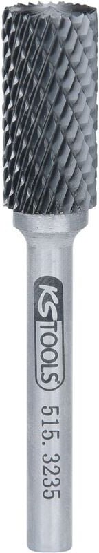 Hm Zylinder-Frässtift Form a mit Stirnverzahnung, 12mm