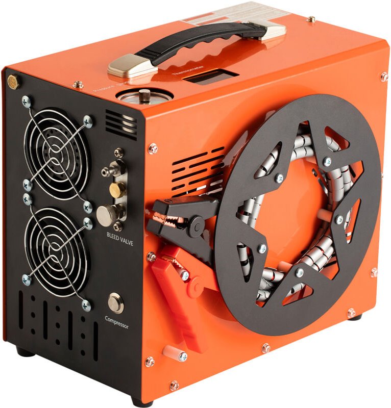 Tragbarer PCP-Luftkompressor Mophorn 4500PSI/30Mpa mit eingebautem Spannungswandler, Auto-Stopp, DC12V/AC230V, öl- und w...